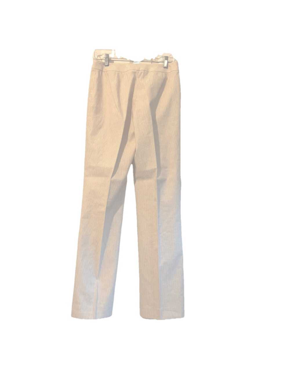 Lafayette 148 New York Pinstripe Beige/White Women’s Pant Suit Size 4 Reg $899 - Picture 15 of 16